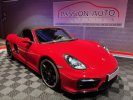 Porsche Boxster 981 GTS 3.4 PDK 330ch /Pack Rouge Carmin /Cuir & alcantara noir ,surpiqûres décoratives de couleur contrastée
